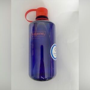 Nalgene 32oz Narrow Mouth PERIWINKLE Sustain BPA-FREE Water Bottle - SEALED!